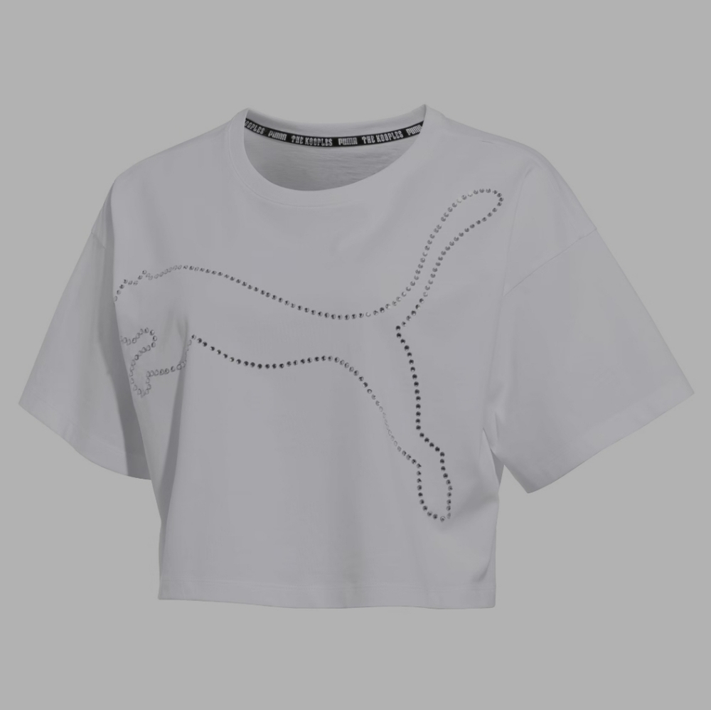 PUMA x THE KOOPLES Cropped Women's Tee
